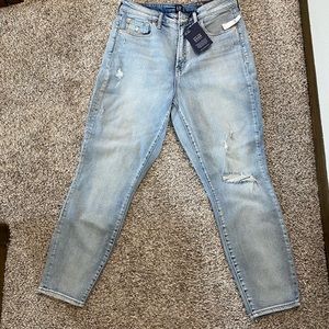 NWT Gap curvy sky high true skinny ankle jeans